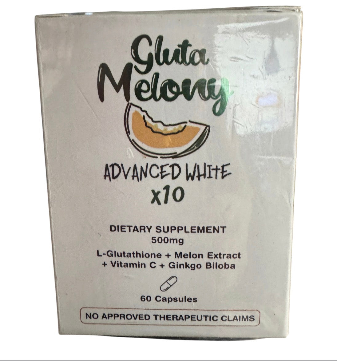 Gluta Melony Advanced White L-Glutathione 60 Capsules