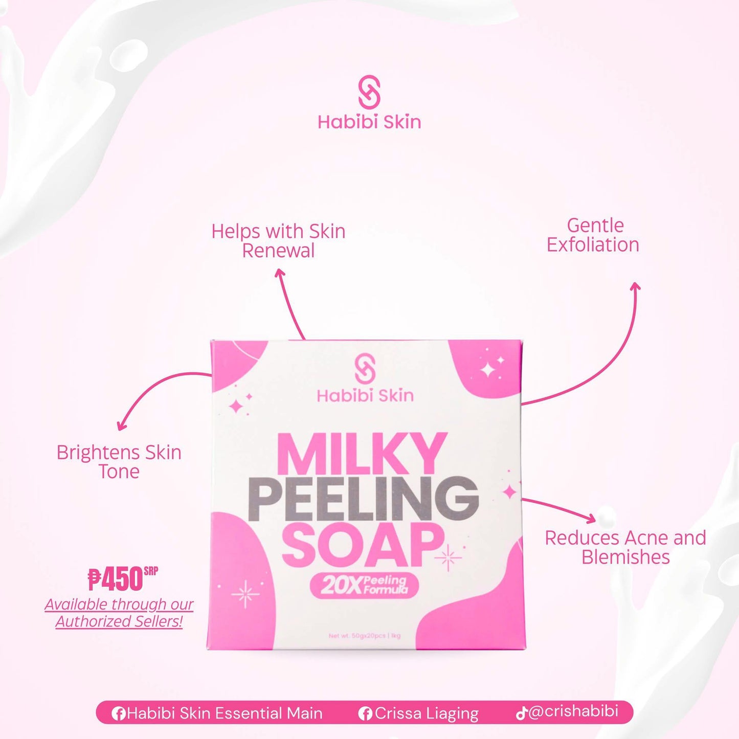 HABIBI SKIN - MILKY PEELING SOAP