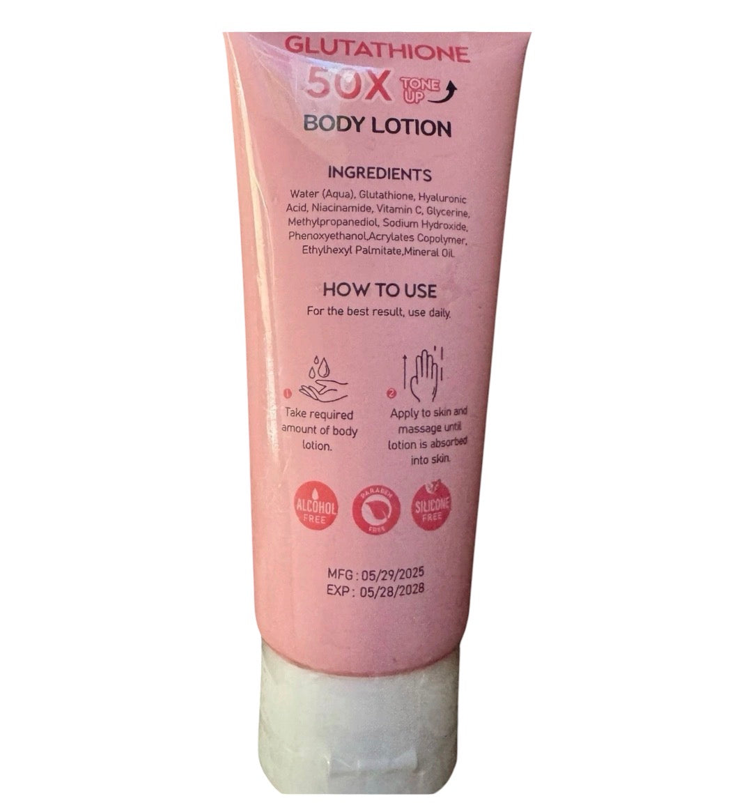 Venature - Glutathione 50X Whitening Body Lotion Premium Ultra white 150ml