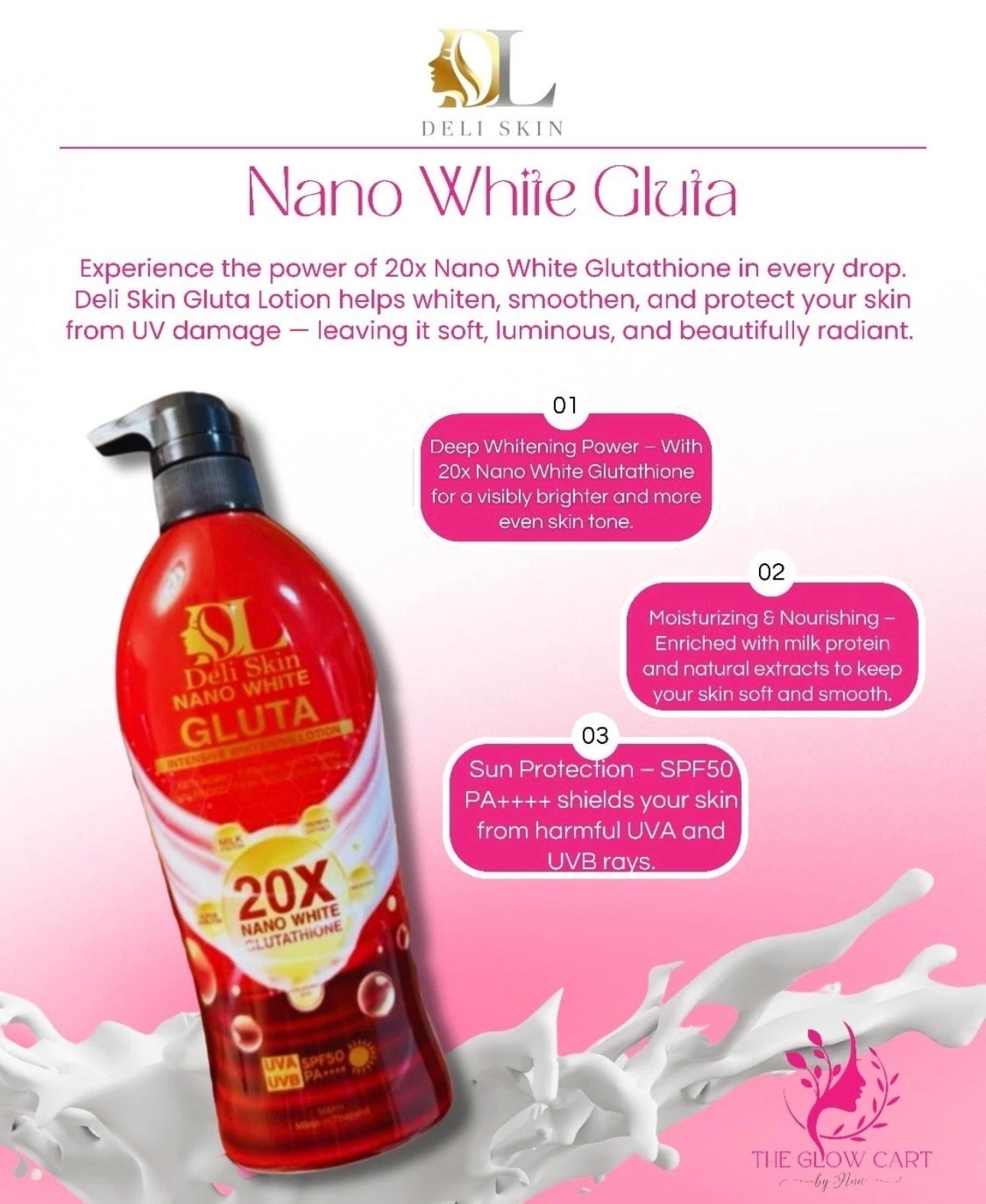 Deli lotion & Soap Red