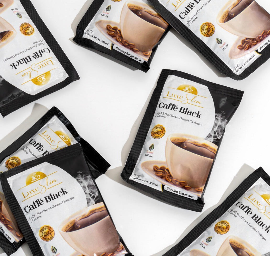 Luxe Slim CAFFE BLACK POUCH