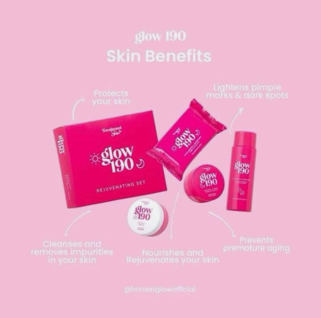 GLOW 190 Rejuvenating Set by HonestGlow