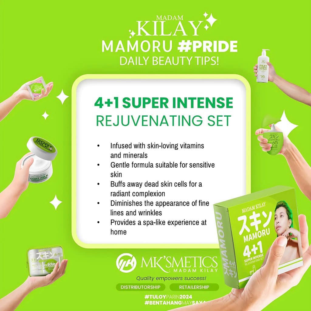 Madam kilay Mamoru 4 +1 super intense Rejuvenating set