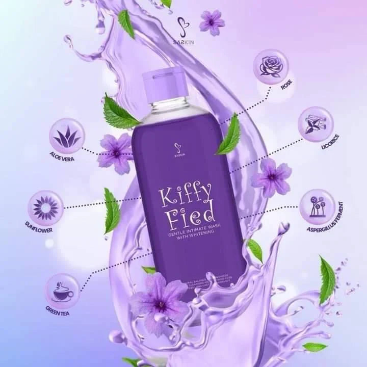 ŞaSkin - KIFFY FIED Gentle Intimate Wash with Whitening 150ml