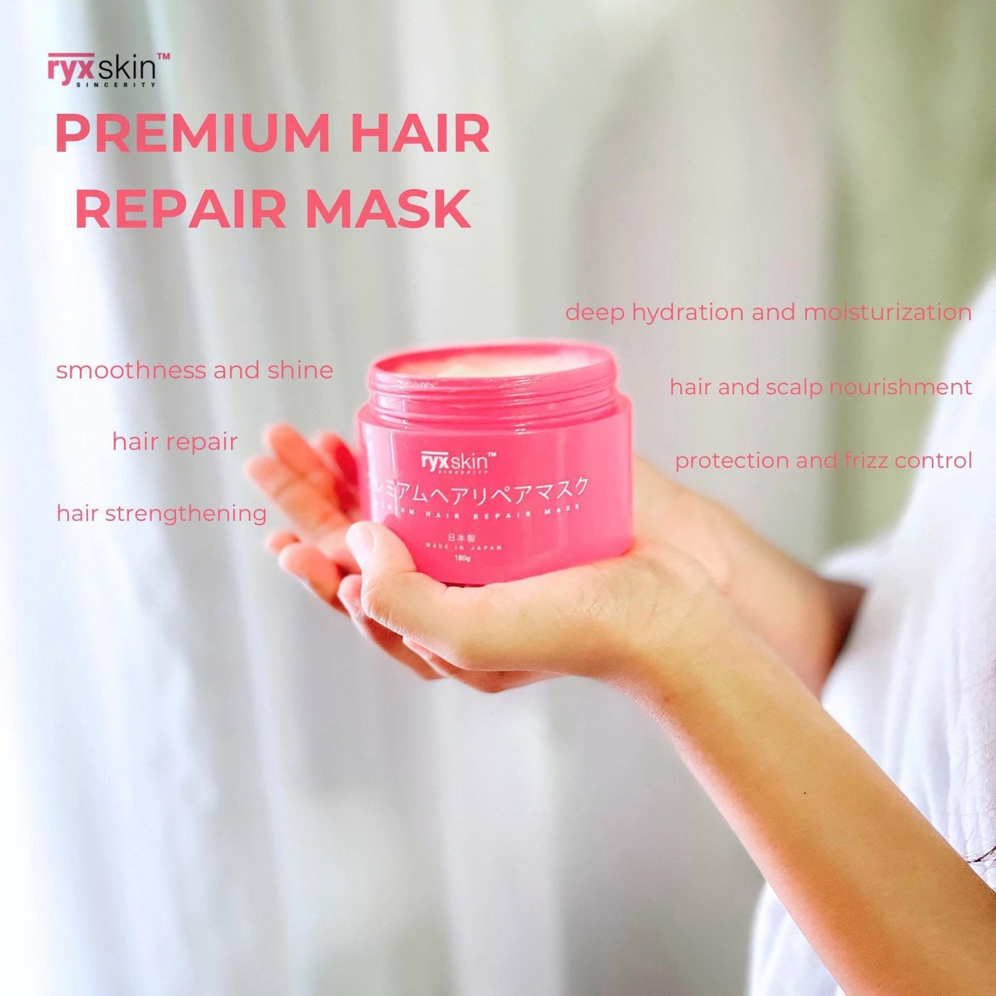 Ryxskin - Premium Hair Repair mask - made in japan 180mg