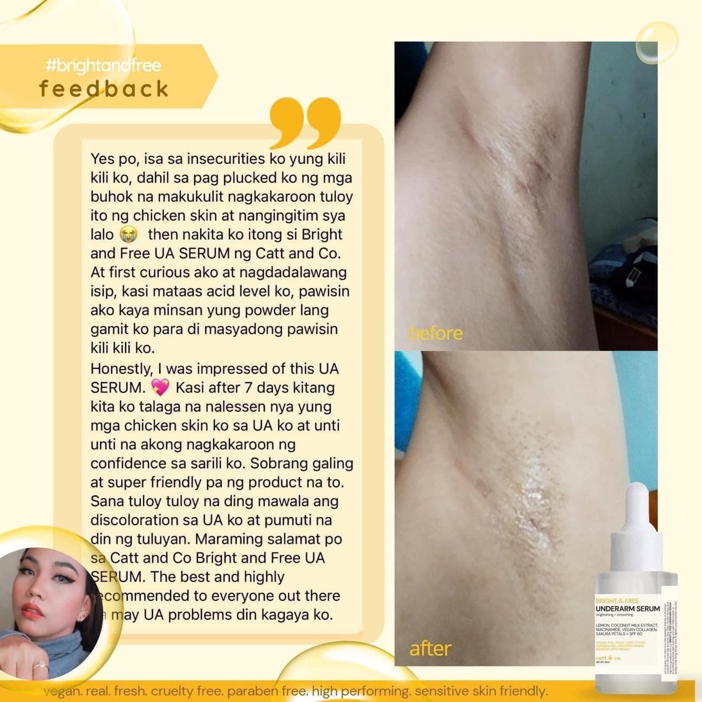 Catt & co. Underarm Serum 30ml
