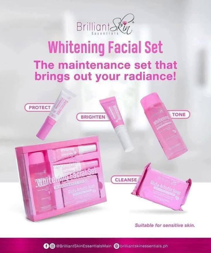 Brilliant skin essentials~Whitening facial set(maintenance)