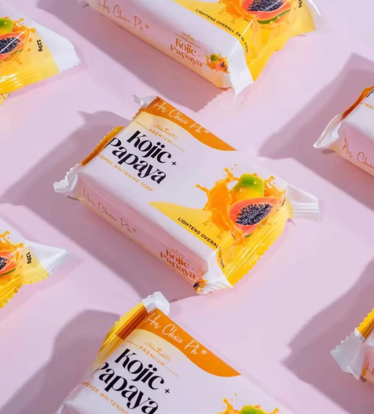 Her Choice PH Kojic Papaya Soap 1 bar 120g