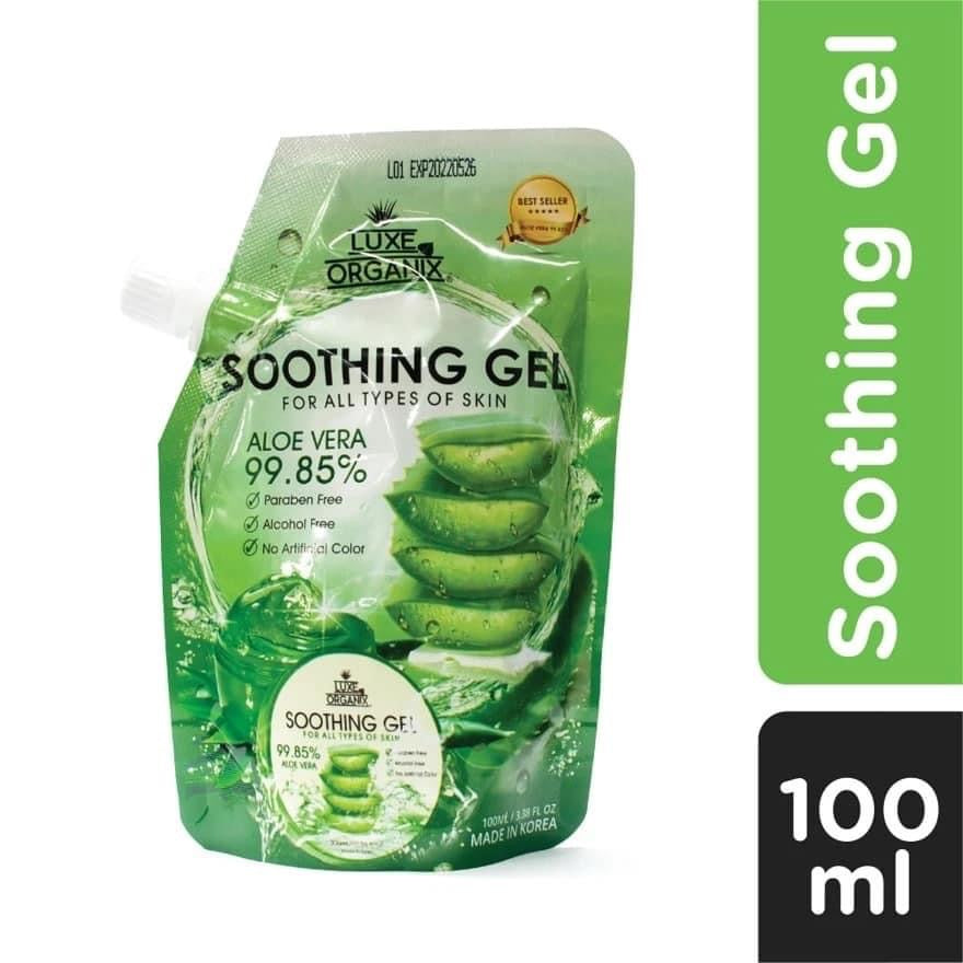 Luxe Organix Soothing Gel Aloe Vera 99.85% - 100ml (green)