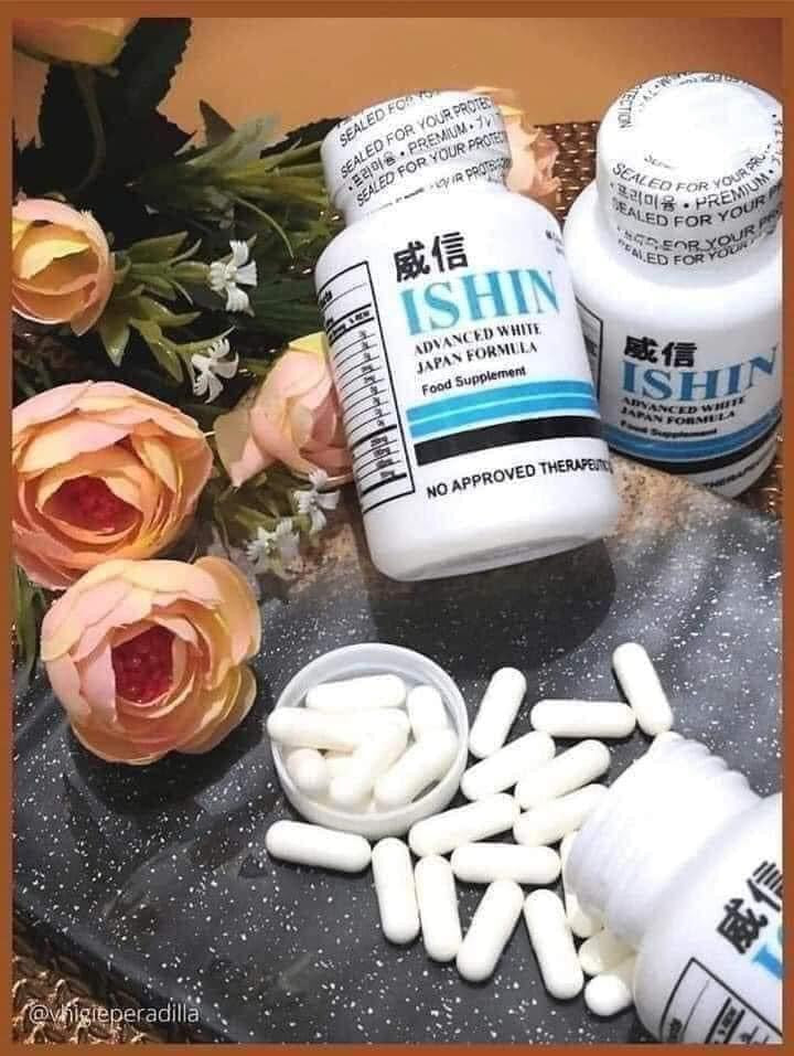 ISHIN GLUTATHIONE ADVANCED WHITE JAPAN FORMULA 60CAPS/BTL - Shop Essential Skin Care Products online | Natural Organic skin care products | ROSYSKIN ESSENTIALS LLC