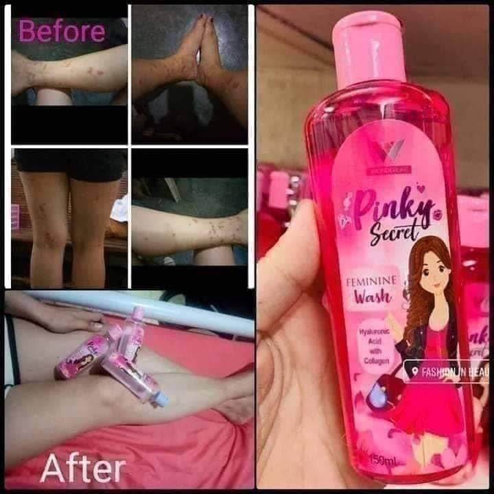PINKY Feminine Wash 150ml - Shop Essential Skin Care Products online | Natural Organic skin care products | ROSYSKIN ESSENTIALS LLC