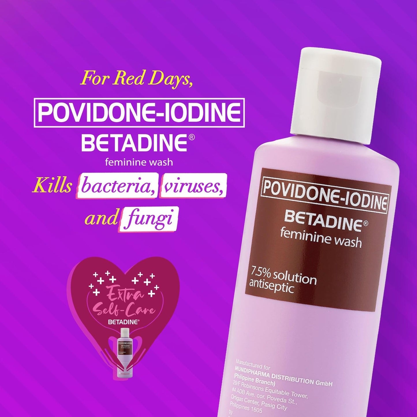 BETADINE feminine wash - Shop Essential Skin Care Products online | Natural Organic skin care products | ROSYSKIN ESSENTIALS LLC