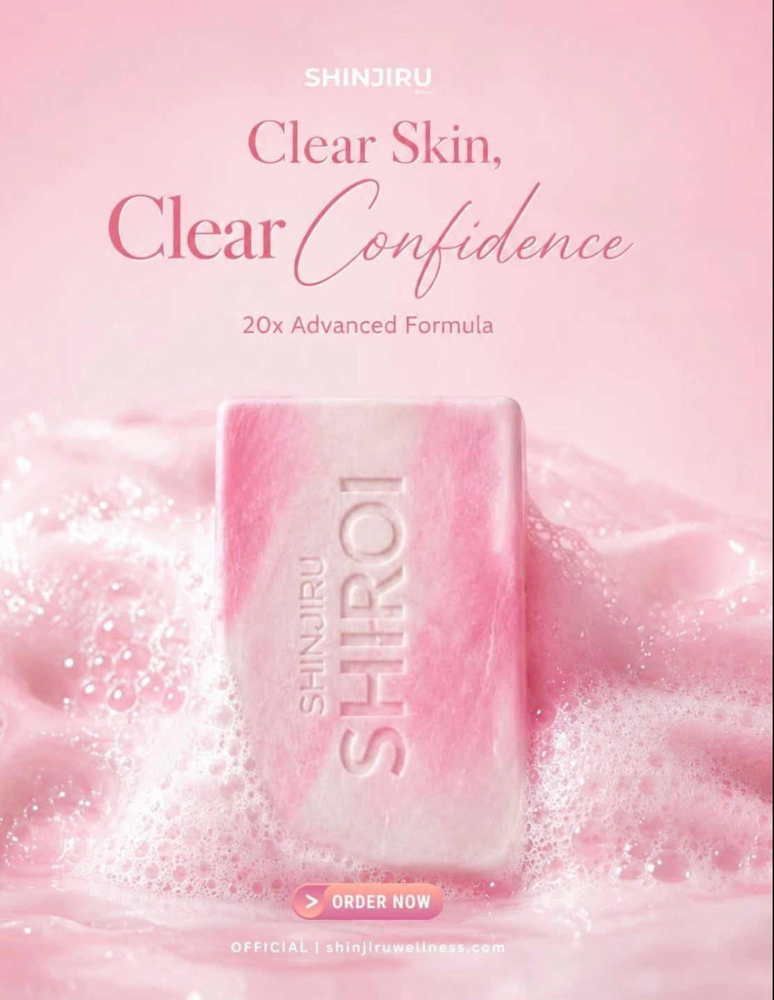 Shinjiru Shiroi Niacinamide soap 70g