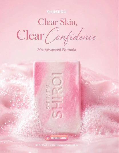 Shinjiru Shiroi Niacinamide soap 70g
