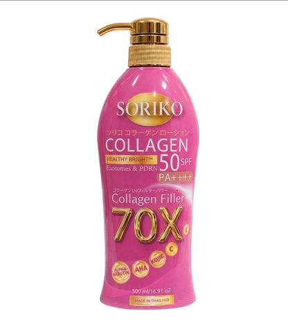 Soriko Collagen Healthy Bright Exosomes & PDRN 50 spf 500ml
