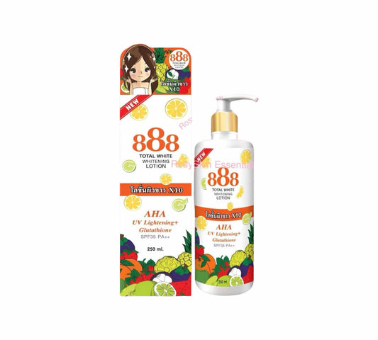 888 Total Whitening AHA UV lightening+ Glutathione SPF35 PA+++