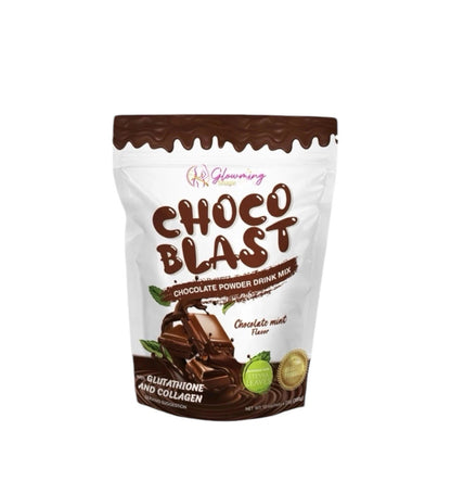 Cris cosmetics glowming shape choco blast - chocolate mint flavor 10 sachet