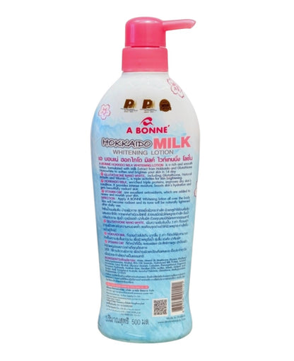 A Bonne Hokkaido Milk Nanowhite Gluta Lotion 500ml