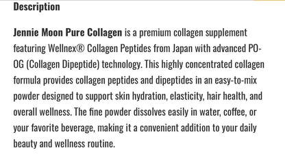 Jennie Moon Pure Collagen 110,000mg (110g)