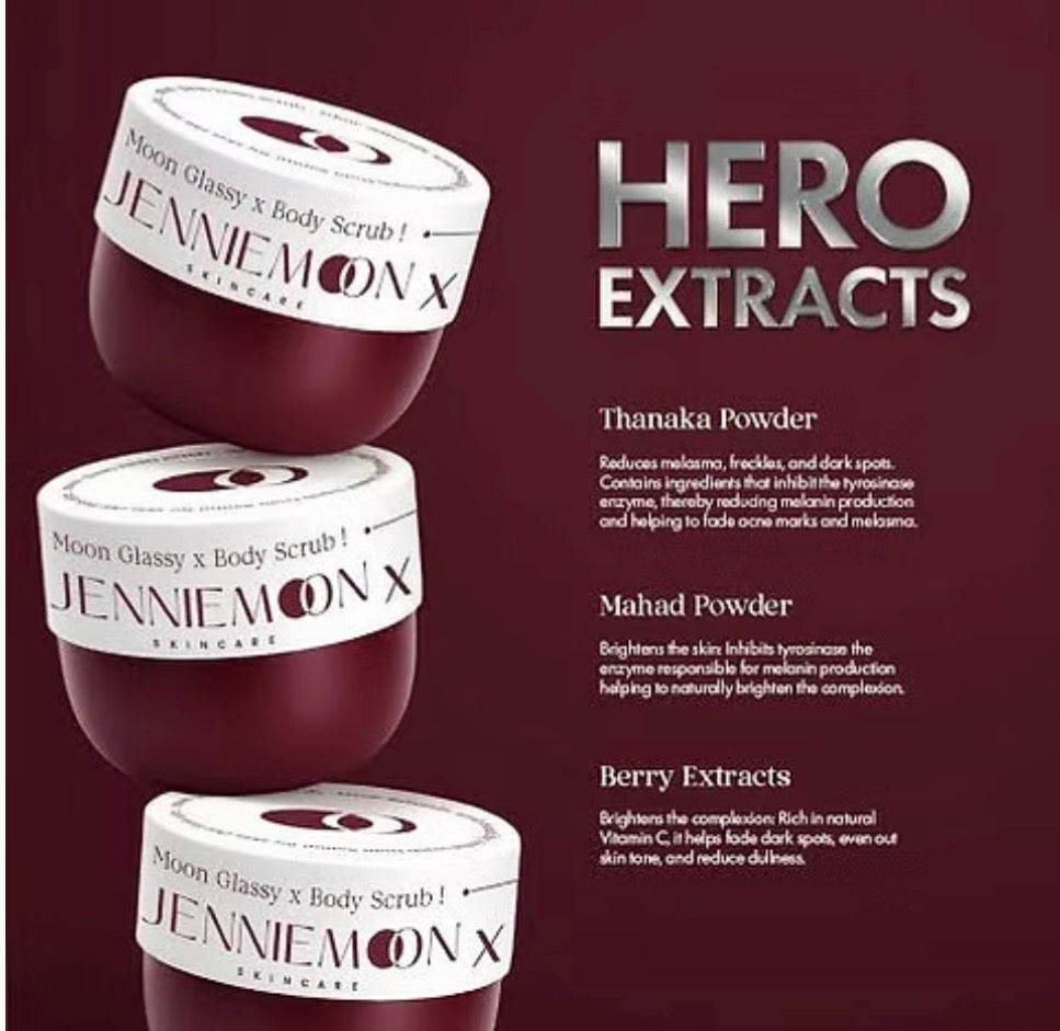 Jennie Moon Glassy X Body Scrub