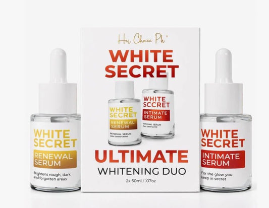 Her Choice PH White Secret Renewal & Intimate Serum 100ml – Skin Renewal & Smooth Texture Care Set for Target Areas |Lightweight Daily Serum System
