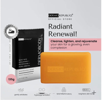 DERMO REPUBLIQ® Dermo Body Kojic Acid Dipalmitate Soap 135g