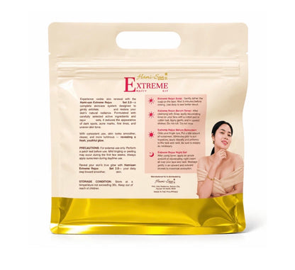 Hami-San by Jolina Extreme Rejuv Kit 2.0 Daily Face Care 4-Pc Set