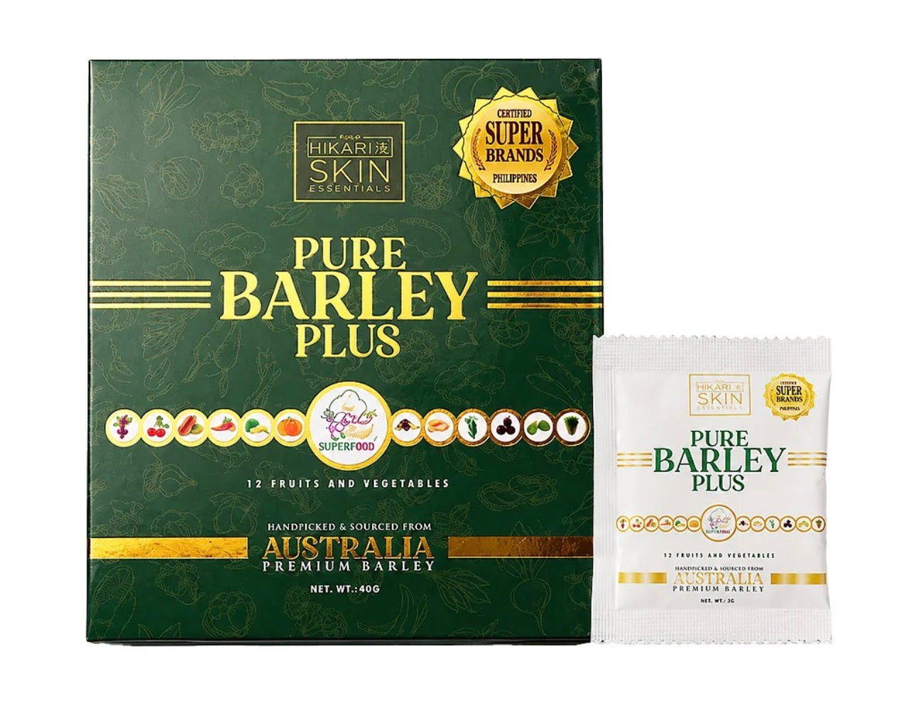 Beauty&U Hikari Skin Essentials Pure Barley Plus (10 sachets x 30g)