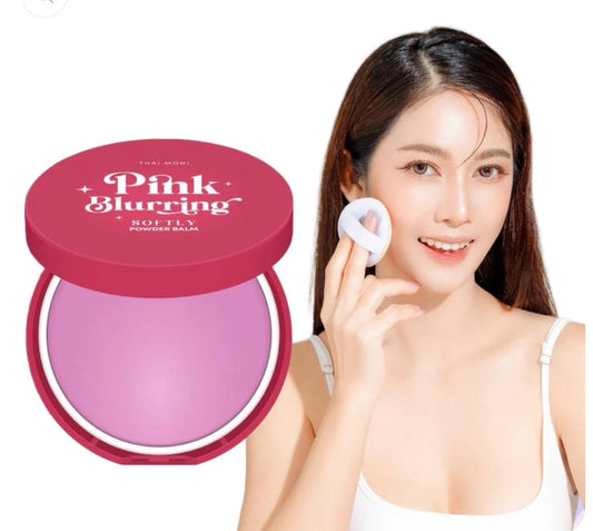 Pink Blurring softly powder balm by Thai Moni