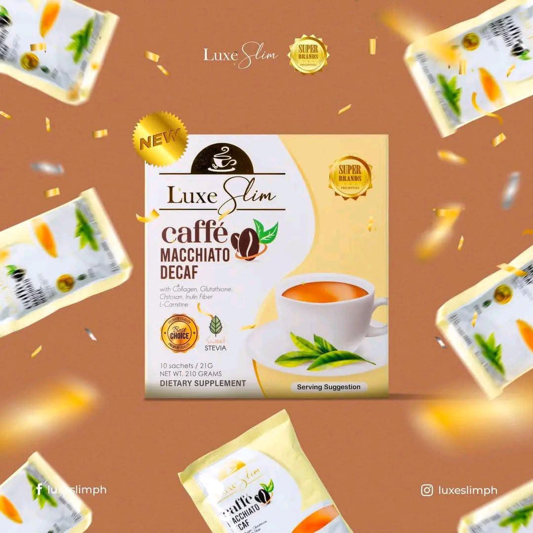 luxe slim - cafe macchiato decaf 210g