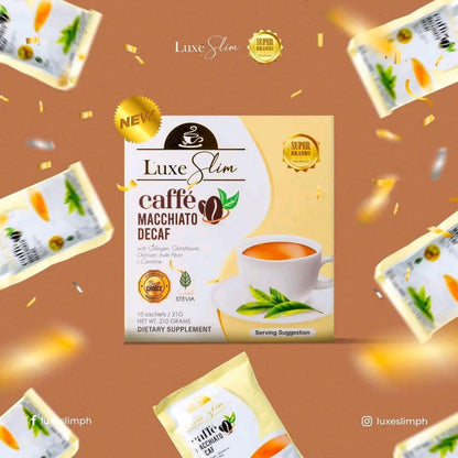 luxe slim - cafe macchiato decaf 210g