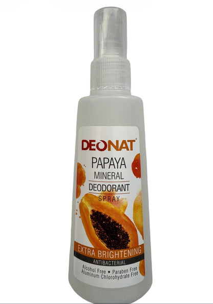 DEONAT Mineral Deodorant Spray 100ml -Papaya