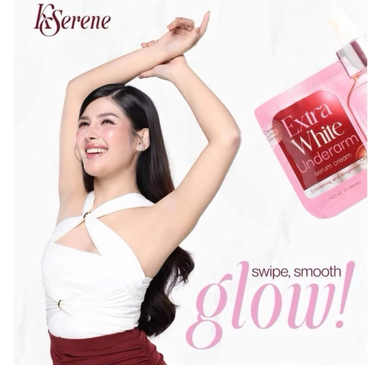 KSERENE - EXTRA WHITE UNDERARM CREAM 30G