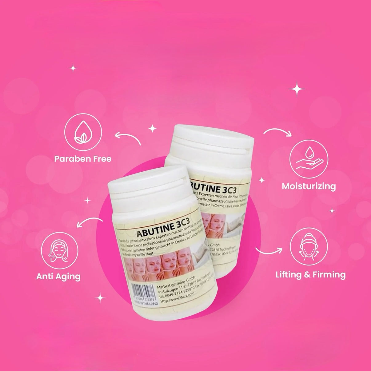 Abutin 3C3 Skin Body cream 250g