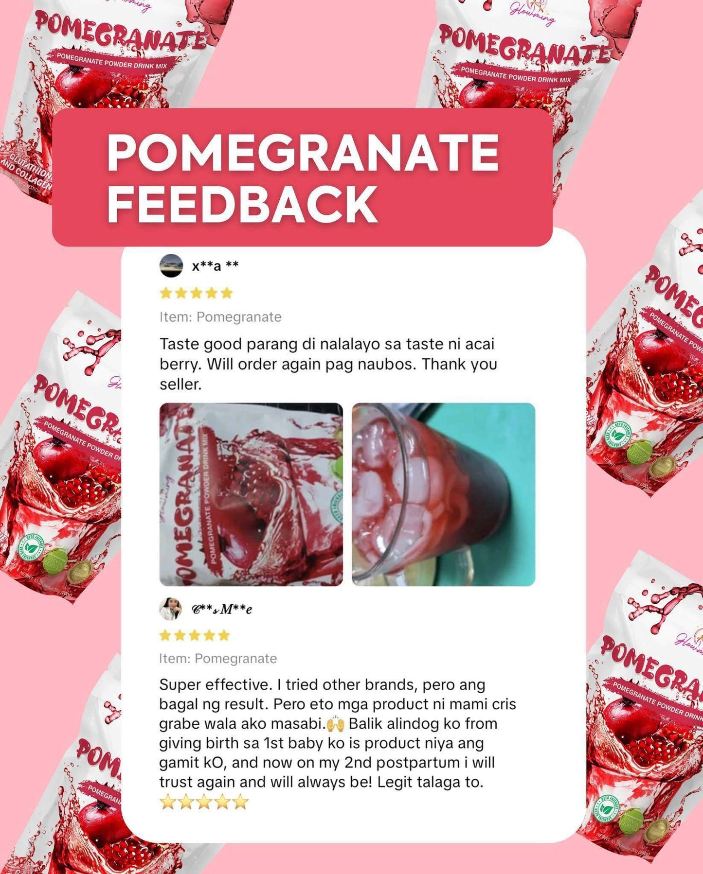 cris cosmetics glowming - Pomegranate