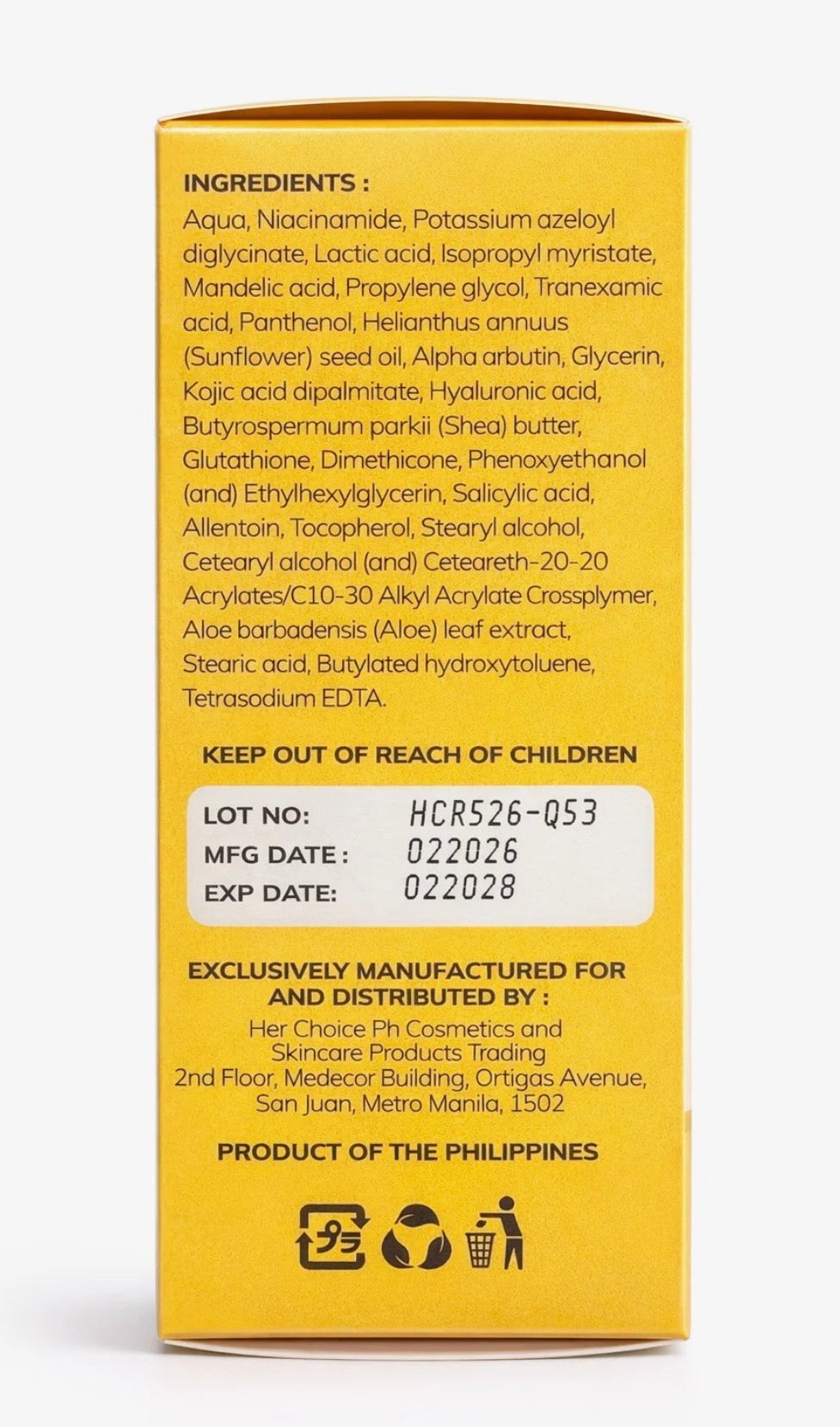 Her Choice PH - Renewal Serum 50ml