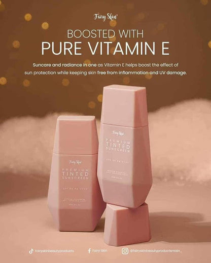FairySkin -Premium Tinted Sunscreen SPF50 PA++++ 50ML