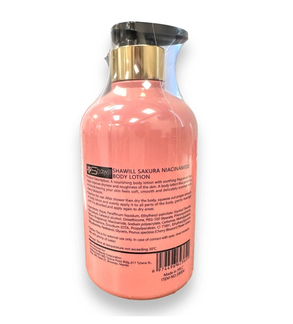 SHAWILL - Sakura Niacinamide Body Lotion