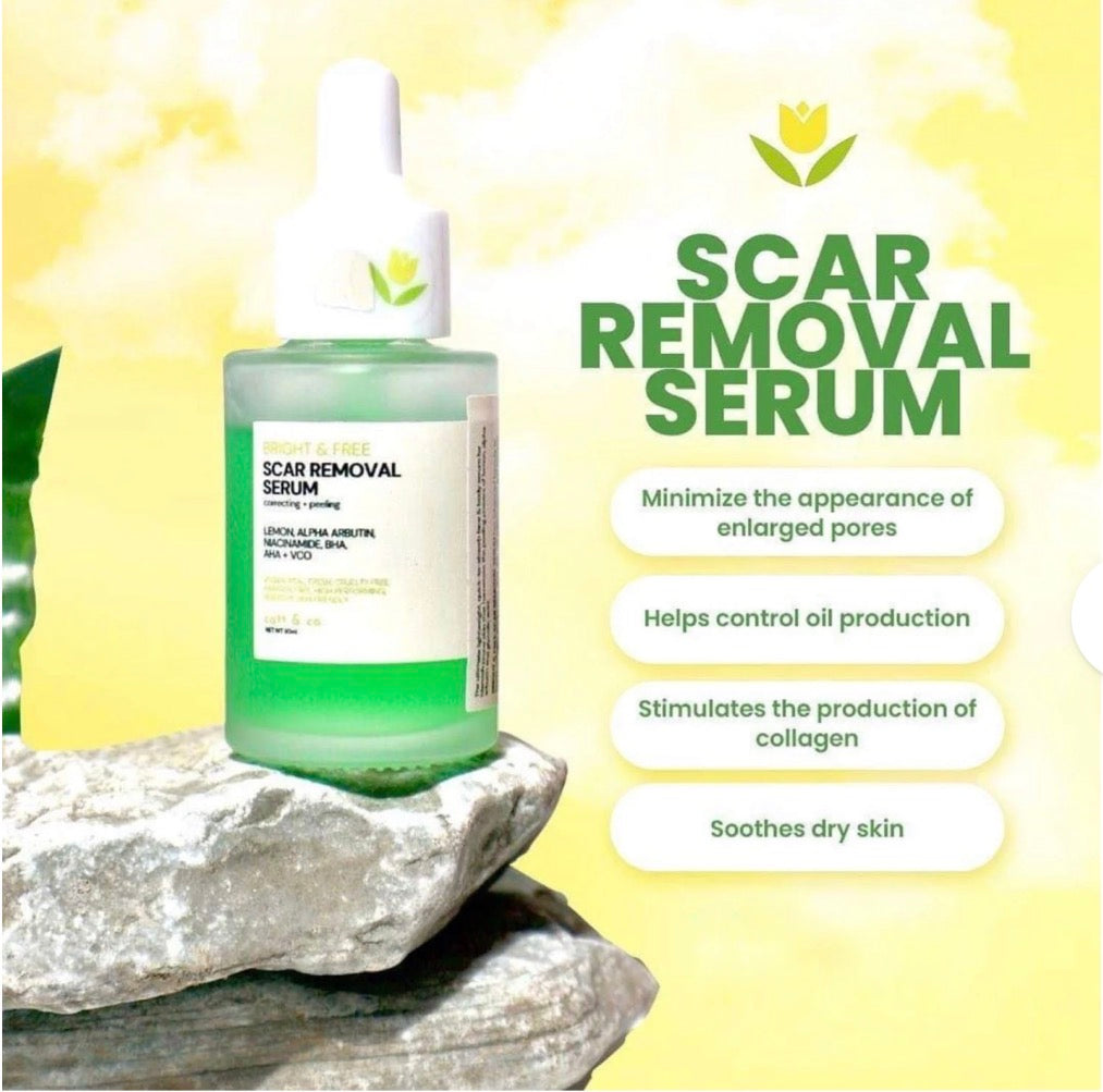 Catt & Co Bright & Free Scar Removal Serum, 30ml