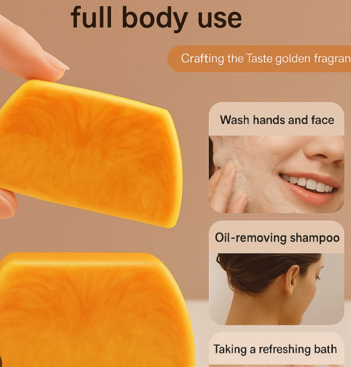 Simisi Quicksand Gold Soap (100g)