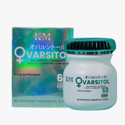 KAT MELENDEZ OVARSITOL Women’s Hormone Balance Supplement | Myo-Inositol + Magnesium + Acetyl L-Carnitine + Chromium | Supports Hormonal Health, Fertility & Metabolism | 60 Capsules