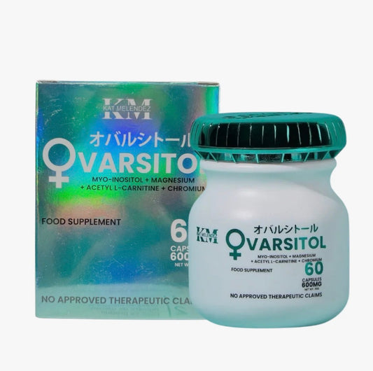 KAT MELENDEZ OVARSITOL Women’s Hormone Balance Supplement | Myo-Inositol + Magnesium + Acetyl L-Carnitine + Chromium | Supports Hormonal Health, Fertility & Metabolism | 60 Capsules