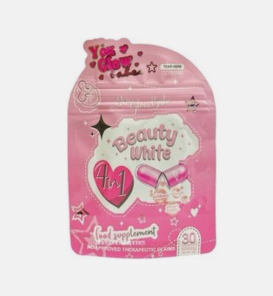 You glow babe Beauty White - Glutathione Collagen Slimming 30Caps