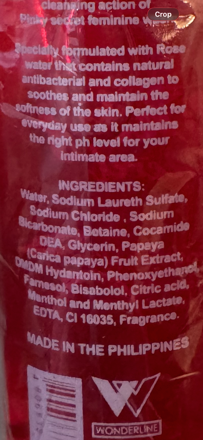 PINKY Feminine Wash 150ml