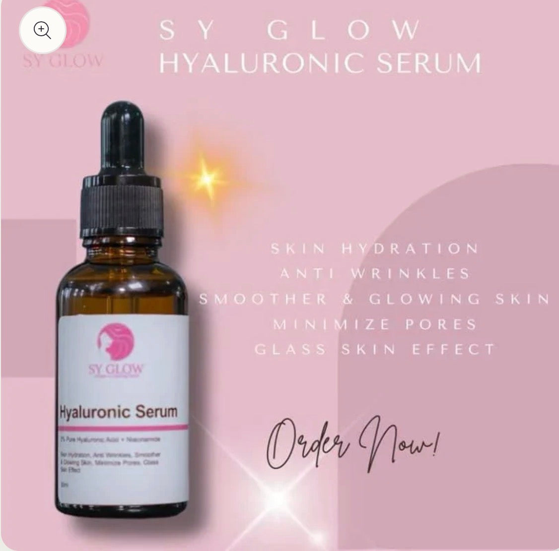 SY GLOW - Hyaluronic Serum 30ml