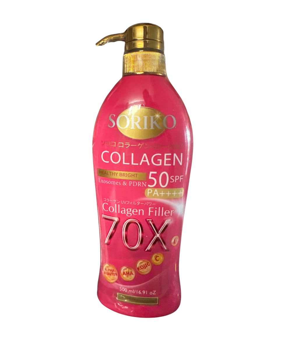 Soriko Collagen Healthy Bright Exosomes & PDRN 50 spf 500ml