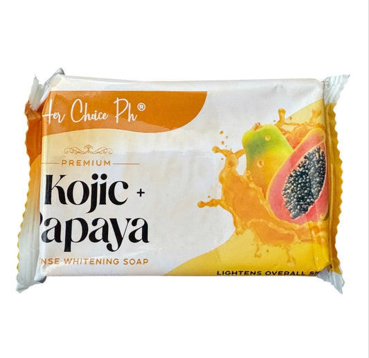 Her Choice PH Kojic Papaya Soap 1 bar 120g