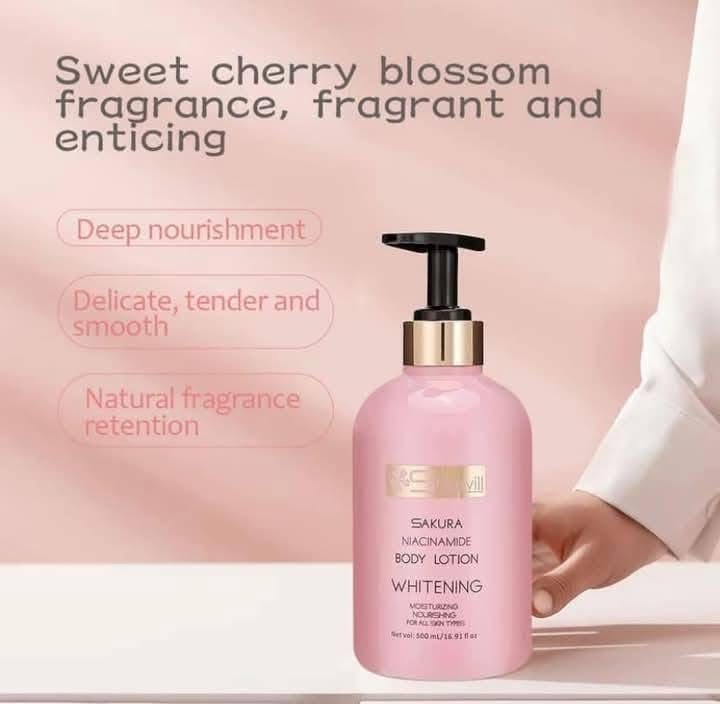 SHAWILL - Sakura Niacinamide Body Lotion