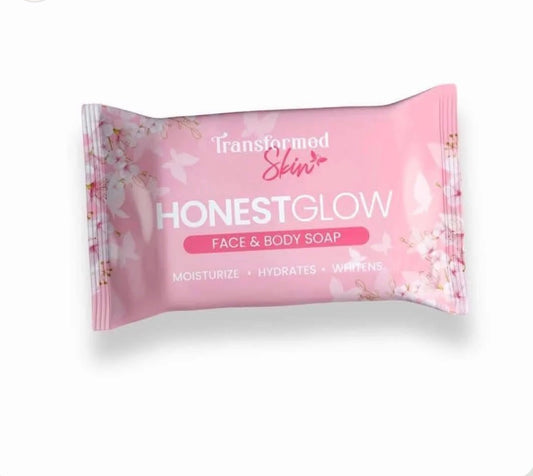 HonestGlow Transformed Skin- Face & Body Soap 90g