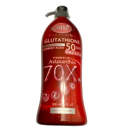 Soriko Gluthathione Healthy Bright Hydroxy Acids 50 spf 500ml